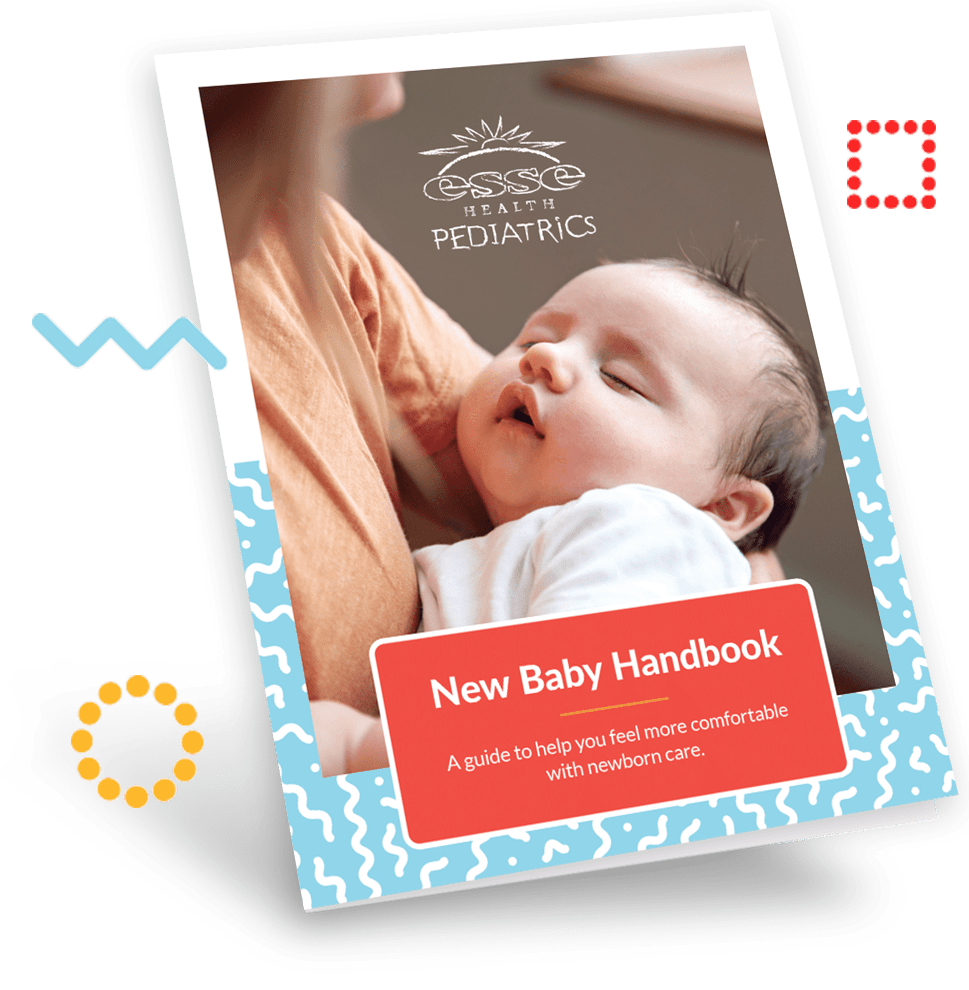 new baby handbook cover image.